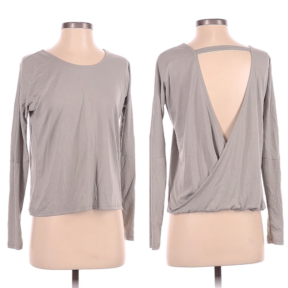 Onzie Open Back Long Sleeve | SIZE S